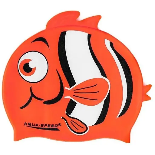 Шапочка для плавання Aqua Speed Zoo Помаранчевий (1000-115-75-nemo)