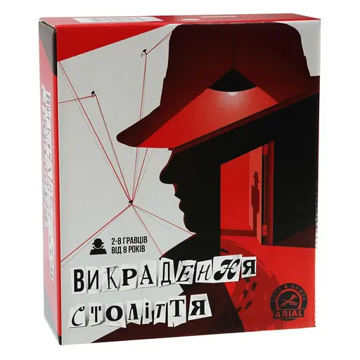 Настільна гра "Викрадення століття" Arial 911074 картки з підозрюваними та доказами - фото 1