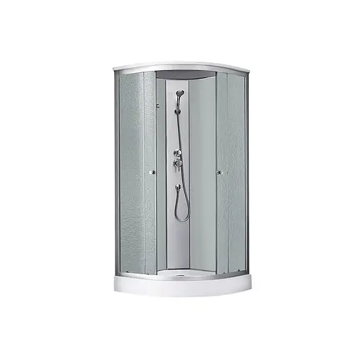 Душевой бокс Kroner KRP Enzo – WD.C.F.F. 90x90 см CV031573, Хром матовый, матовый, хром матовый - фото 1