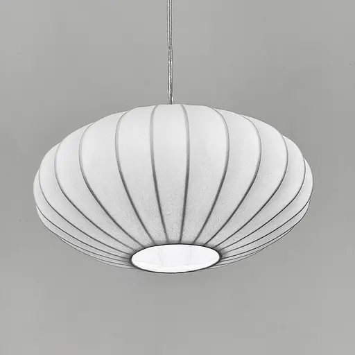 Светильник с белым абажуром 50х23 см | Ст. PL 052-500*230 | Line F - фото 4