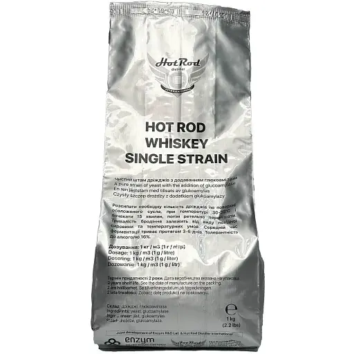 Зернові дріжджі Hot Rod Distiller Whiskey Single Strain 1 кг