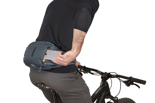 Сумка на пояс Thule Rail Hip Pack 2 л Dark Slate (TH 3204480) - фото 9