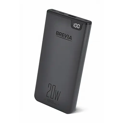 Повербанк (Power Bank) Brevia 10000mAh 20W Li-Pol, LCD(45120)