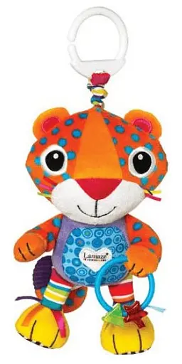 М'яка іграшка підвіска Lamaze Леопард L27563 - фото 5