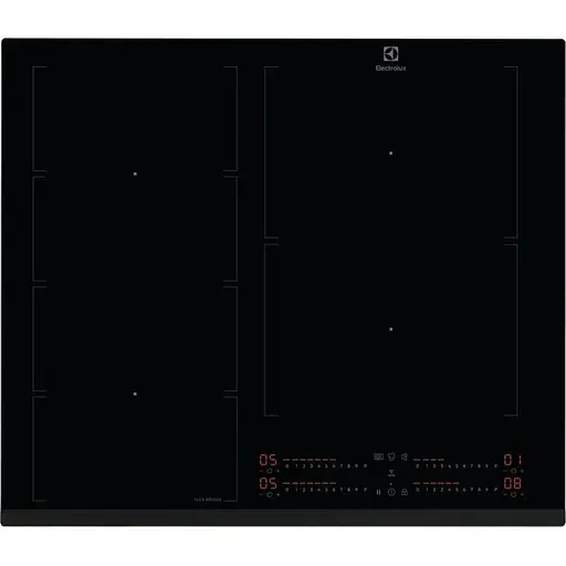 Варильна поверхня Electrolux індукційна, 60см, розширена зона, Hob2Hood, чорний - фото 1