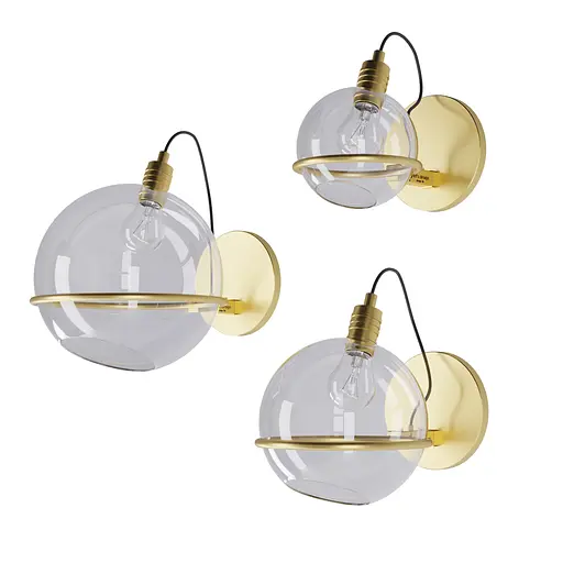 Бра Spacelights PikArt арт. 20925 золотий 15 см - фото 1