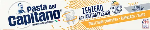 Зубная паста Pasta Del Capitano Zenzero, 75 мл - фото 8