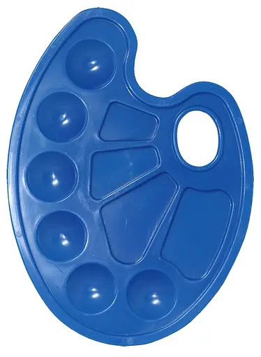 Палитра для рисования синяя