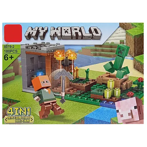Конструктор детский My World Minecraft, LD6019, 181-245 деталей, (В ассортименте) - фото 4