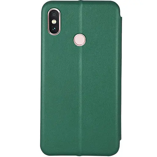 Кожаный чехол-книга Classy для Xiaomi Redmi Note 5 Pro / Note 5 (DC) Зеленый - фото 2