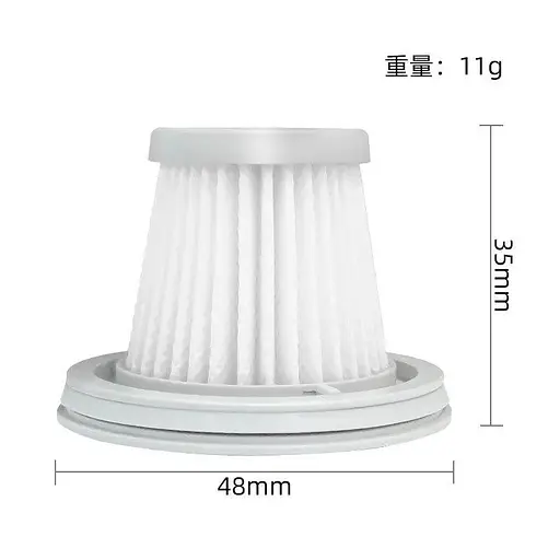 Ручний портативний автопилосос Mijia Handy Vacuum Cleaner Mini SSXCQ01XY/BHR4428CN - фото 11