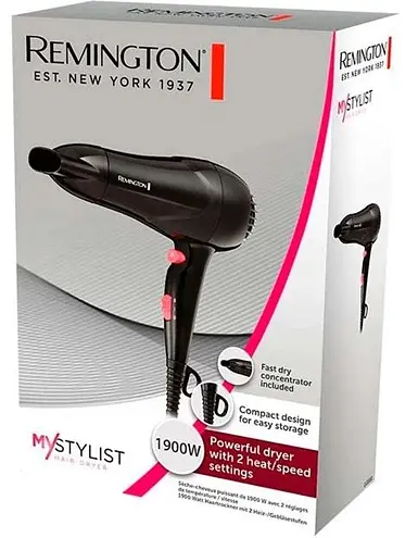 Фен Remington My Stylist Hairdryer D2000 (6899437) - фото 8