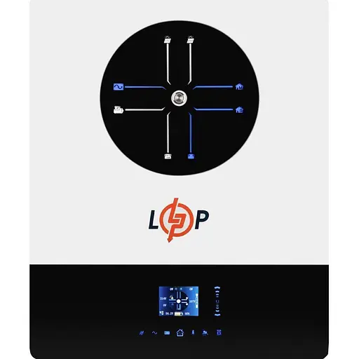 Сонячний інвертор LogicPower W-MAXII-ULTRA-8000VA 48V 30592 гібридний (125979) - фото 2