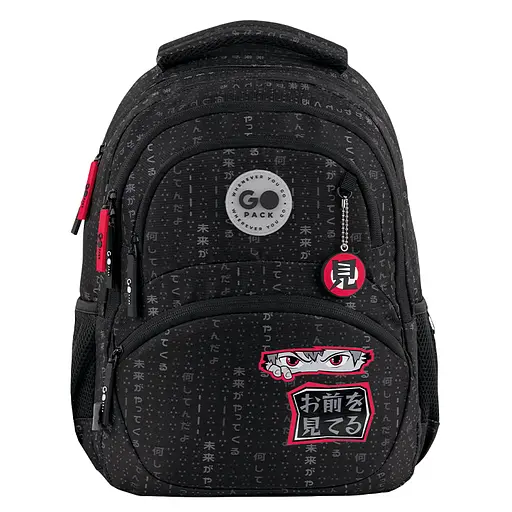 Рюкзак GoPack Education 175M-8 Anime boy Чорно-червоний (GO26-175M-8) - фото 3