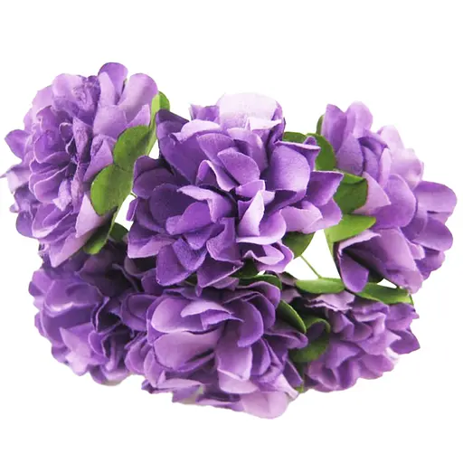 Декоративные цветы для творчества Bambi KV-720 пучок 6 штук - фото 1