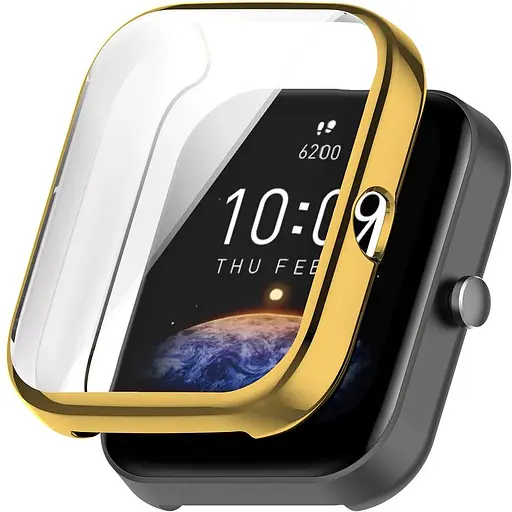 Защитный чехол Tamister для смарт-часов Amazfit Bip 3/3Pro золотистый