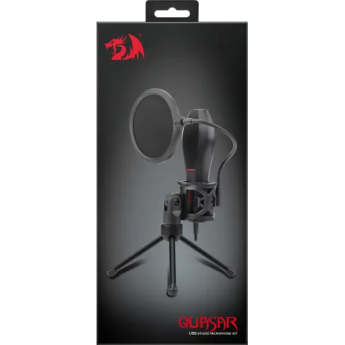 Стримовий мікрофон Redragon Quasar 2 GM200-1 (USB) + підставка кабель 1.5м - фото 5