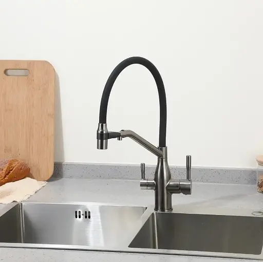 Змішувач для кухні Frap F4397-9 - фото 2