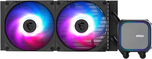 Водяне охолодження MSI MAG CoreLiquid A13 240 ARGB Black