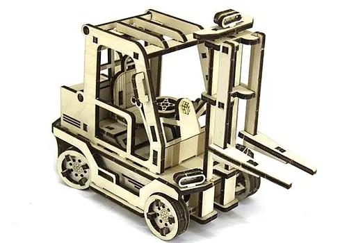 Дерев'яний конструктор Навантажувач 106 деталей - фото 1