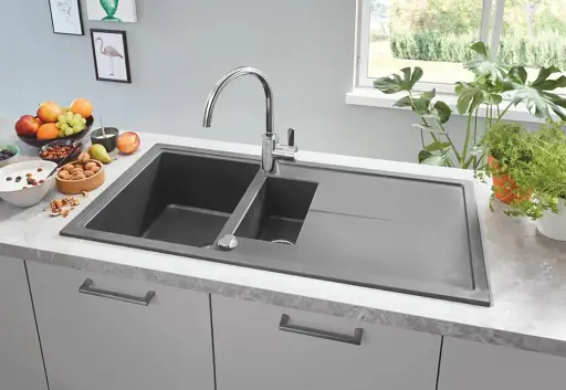 Смеситель для мойки Grohe Eurosmart однорычажный Хром 30412 - фото 5