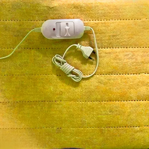 Електричне простирадло Yasam 120×160 см із підігрівом Жовтий - фото 5