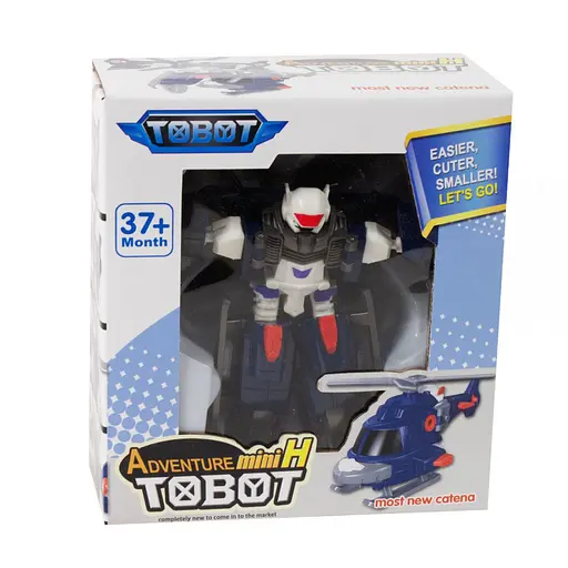 Робот Star toys Трансформер Тобот Міні H 12 см Синій - фото 2