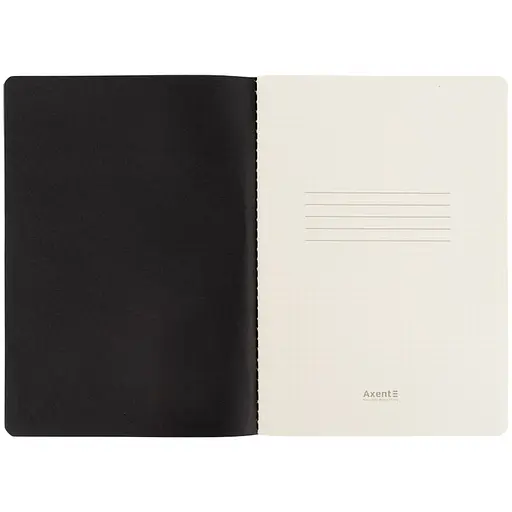 Книга записна Axent Partner Black&White A5 60 аркушів у клітинку (8710-7-A) - фото 5