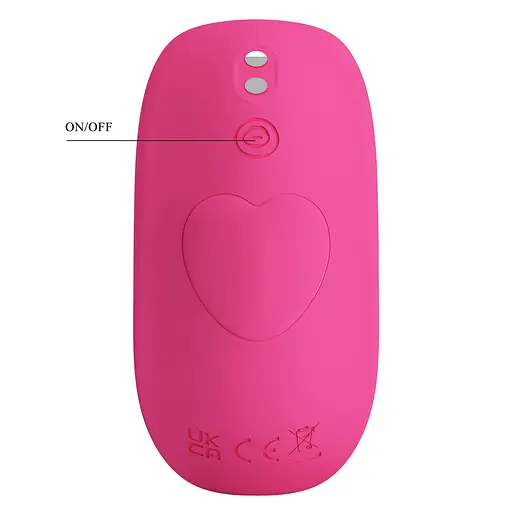 Вібратор Pretty Love Hazelynn App, 11 см (рожевий) - фото 6