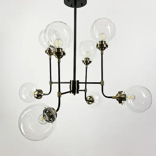 Потолочная люстра на 8 плафонов в стиле Loft Line.F MJ 79/8 - фото 7