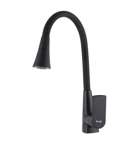 Змішувач для кухні Frap з гнучким виливом F4471-6 - фото 1