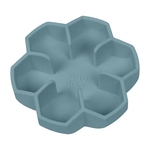 Миска для повільного харчування Waudog Silicone 750 мл сірий - фото 5