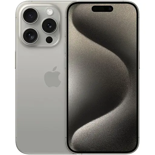 Смартфон Apple iPhone 15 Pro 128GB Natural Titanium A3102 (Grade Q) Seller Refurbished