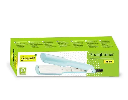 Професійна плойка щипці-гофре для прикореневого об'єму волосся Maestro 270 гофре кераміка - фото 3