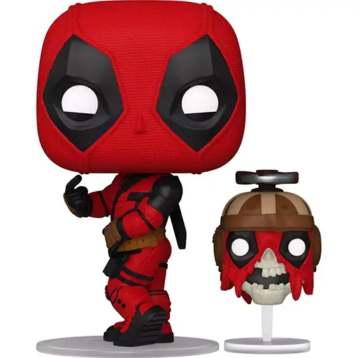Фігурка Funko Pop! Deadpool and Wolverine: Дедпул з Хедпулом (79768) [132487]