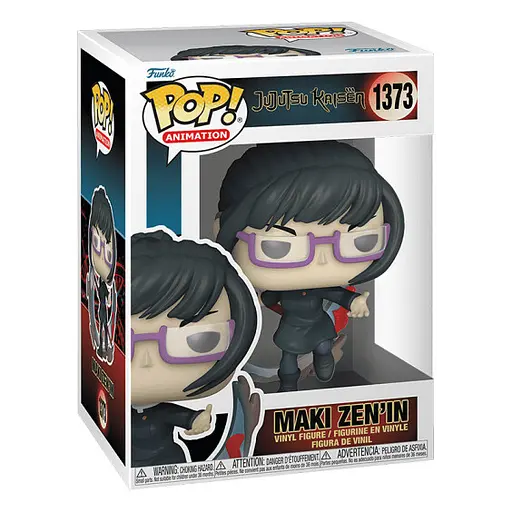 Фигурка Funko Pop Фанко Поп Jujutsu Kaisen Maki Zenin Магическая битва Маки Зенин 10 см JK MZ 1373 - фото 3