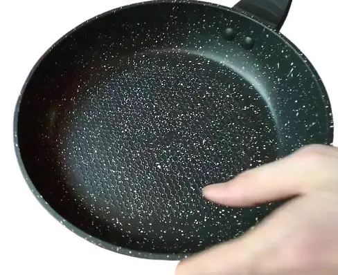 Сковорода Bohmann BH-1000-26 с мраморным покрытием стеклянной крышкой 26 см (без упаковки) - фото 5