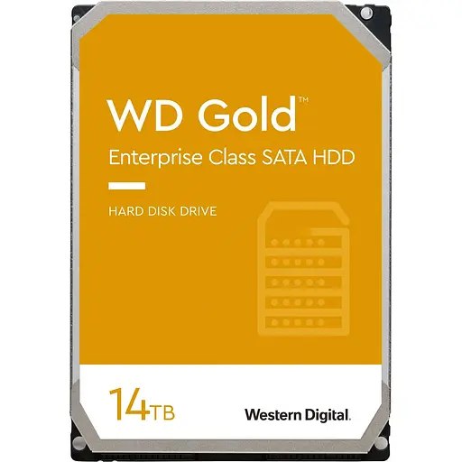 Жесткий диск 3.5" WD Gold Enterprise Class 14ТВ SATA 512MB (WD142KRYZ) [141147] - фото 2
