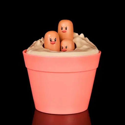 Коллекционная фигурка Покемон Дагтрио Pokemon Dugtrio 14 см CH PG 14 - фото 2