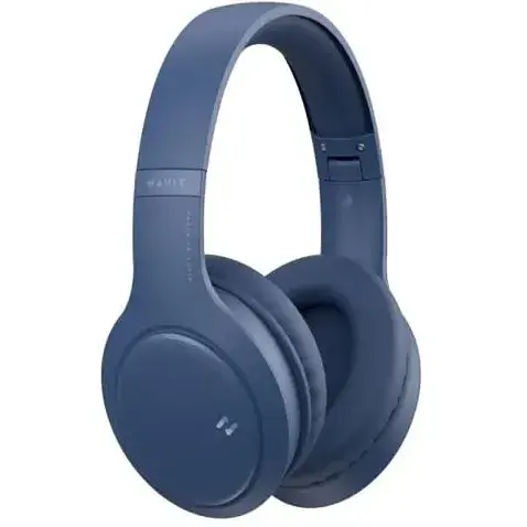 Наушники беспроводные Havit H633BT Blue Bluetooth 5.1 микрофон динамика 40 мм Type-C 350 mAh (HV-H633BT) - фото 2