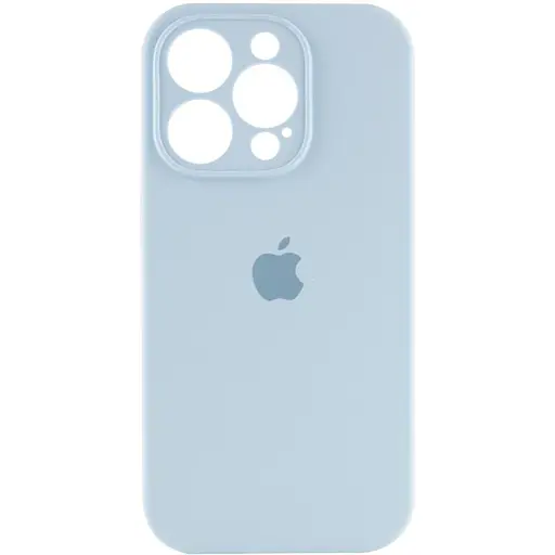 Чехол Epik Silicone Case Full Camera Protective AA для Apple iPhone 15 Pro Max 6.7 Голубой/Sweet Blue