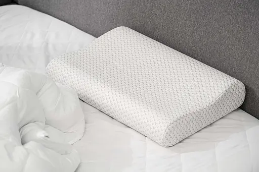 Подушка ортопедична Ardesto Sleepwell, 60х40х11/9см, білий (ART6040COP) - фото 6