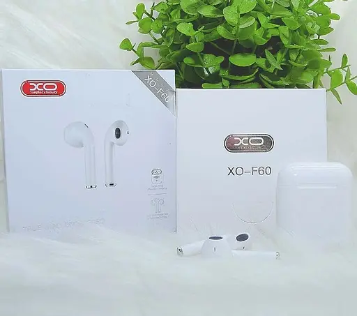 Бездротова Bluetooth стерео гарнітура BT XO F60 Plus V5.0 Білий - фото 7