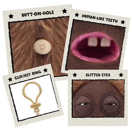 М'яка іграшка-брелок Fuggler Ґрог-Колючка 12 см (15706A) - фото 4