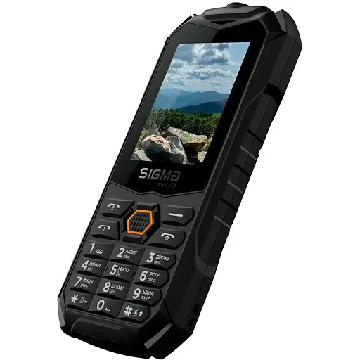 Мобильный телефон Sigma X-treme PV68 Black-Orange (UA UCRF) - фото 3