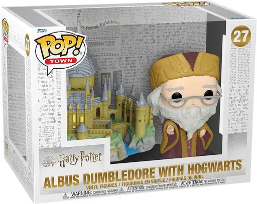 Фігурка Funko Pop Гаррі Поттер Альбус Дамблдор та Хогвартс Harry Potter Albus Dumbledore 18 см HP ADH 27 - фото 3