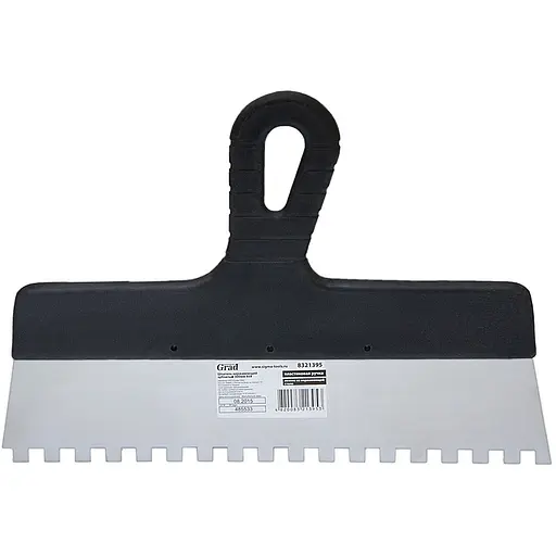 Шпатель зубчатый Grad 300мм 8×8мм 8321395 - фото 1
