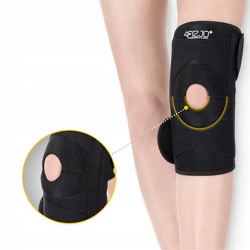 Фіксатор (бандаж) для коліна 4FIZJO універсальний, подовжений 1 шт 4FJ0634 (P-5905973400497) - фото 7