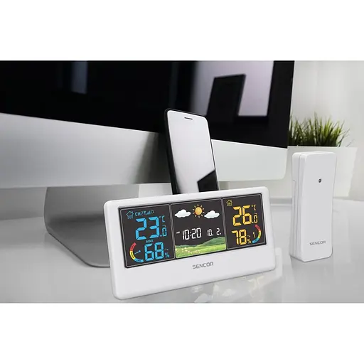 Метеостанция Sencor SWS4100W White [134788] - фото 5