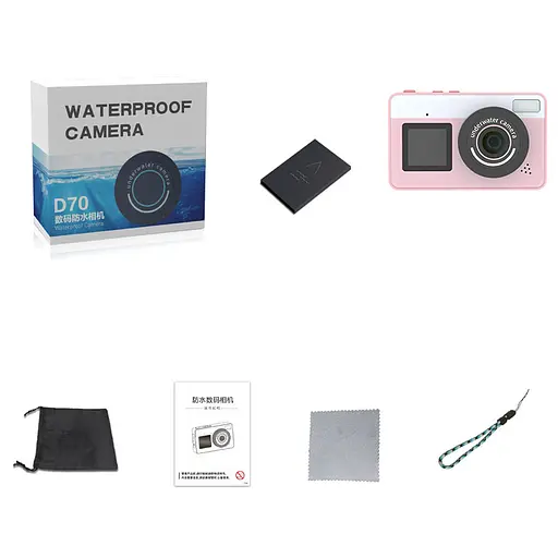 Детская водонепроницаемая цифровая камера D70 - фото 4